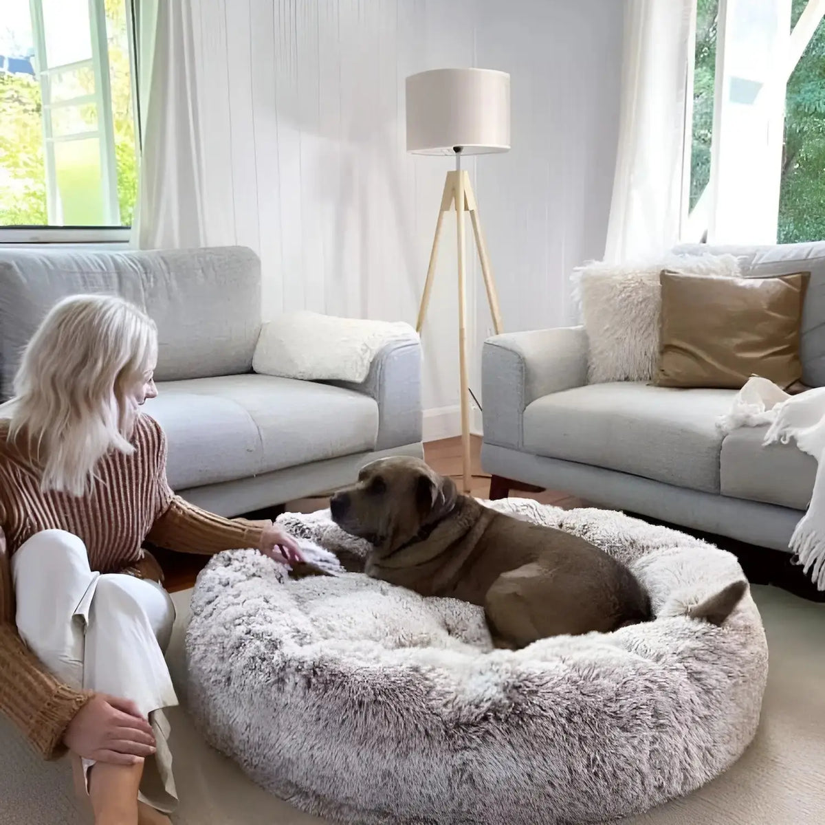 Mrfluffyfriend™ - World's #1 Anxiety Relieving Dog Bed