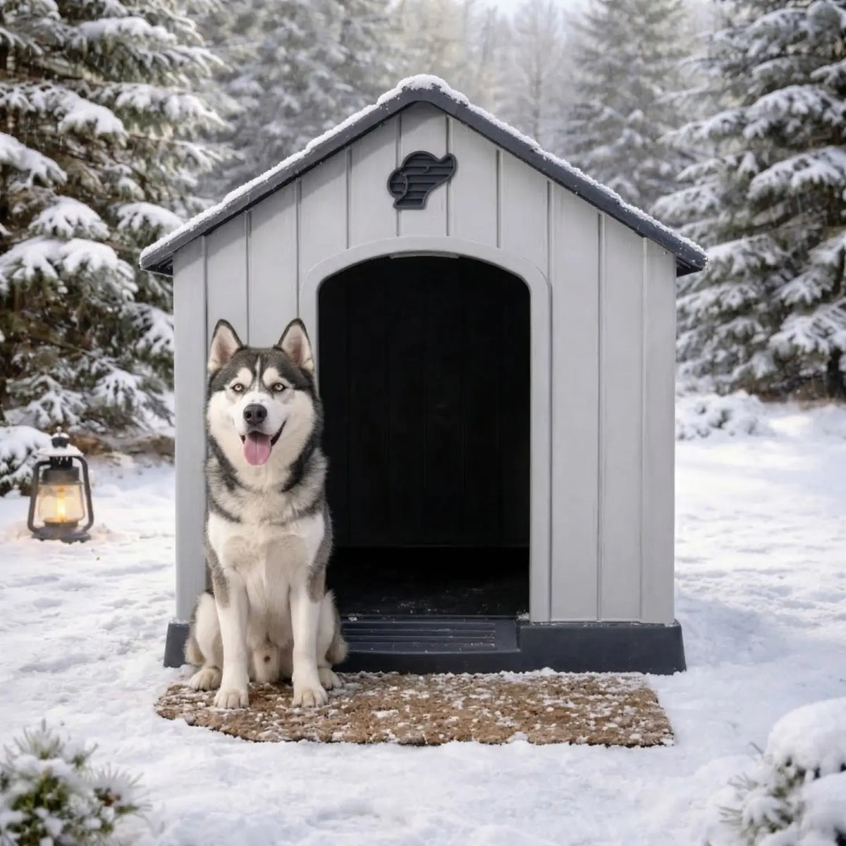 Mrfluffyfriend™ - All-Weather Outdoor Dog House