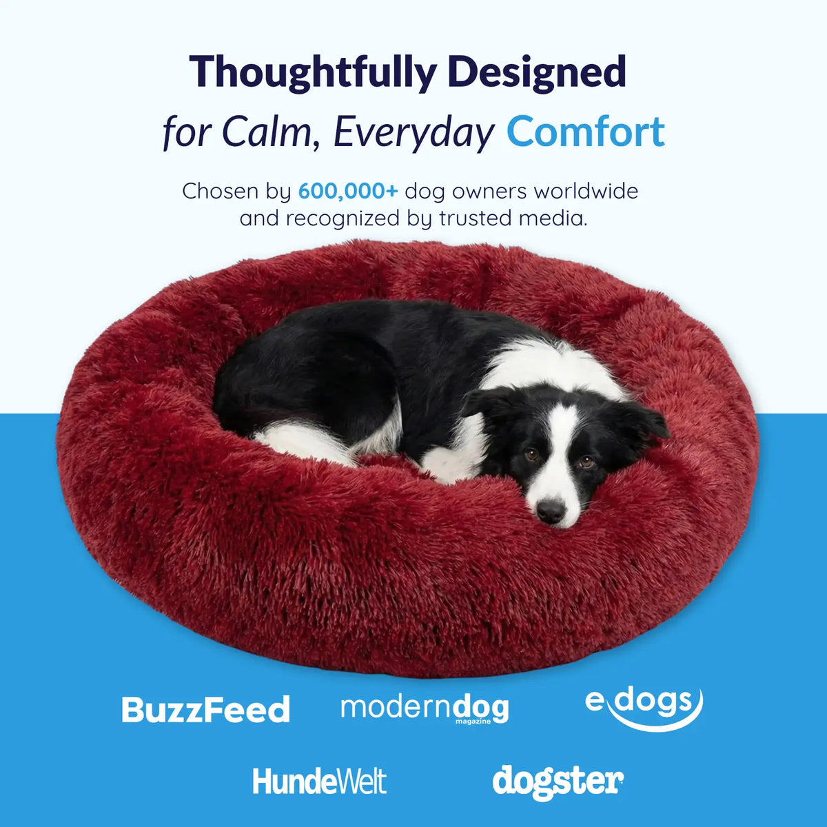 Mrfluffyfriend™ - World's #1 Anxiety Relieving Dog Bed
